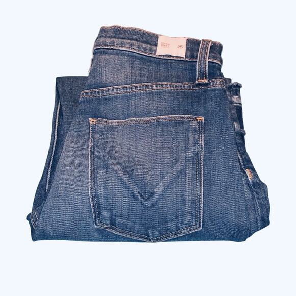 Hudson Jeans Denim - Hudson Jeans High Rise Zooey Straight Crop SZ 25